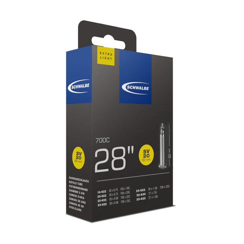 SCHWALBE Duša EXTRA LIGHT SV20 60mm