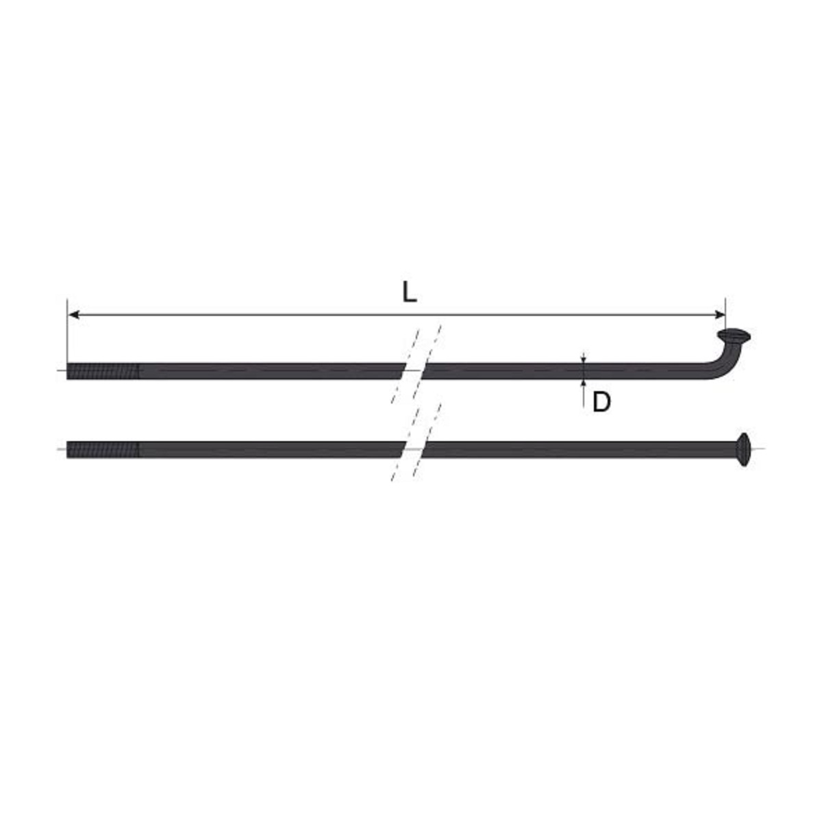 MACH1 Špice Inox Plus 268 mm čierne