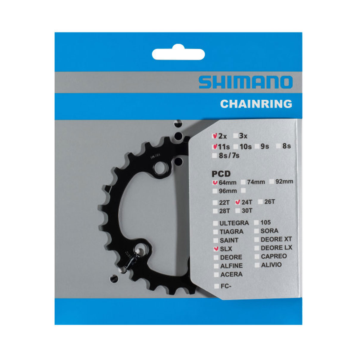 SHIMANO Prevodnik SLX M7000 - 11 rýchlostný, 24 zubov