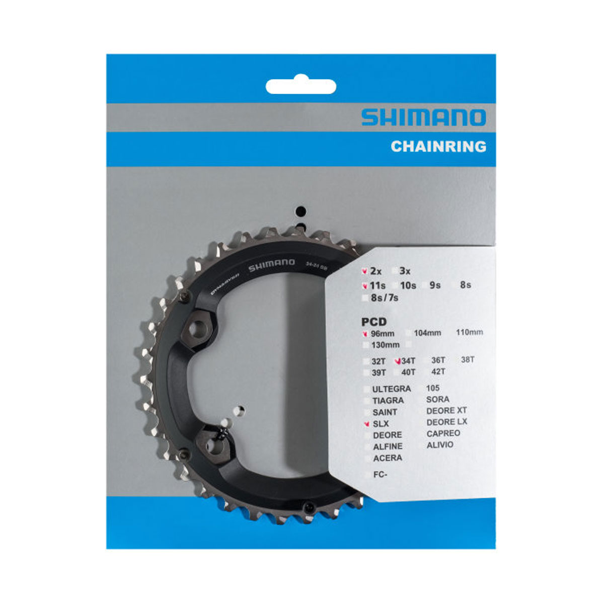 SHIMANO Prevodnik SLX M7000 - 11 rýchlostný, 34 zubov