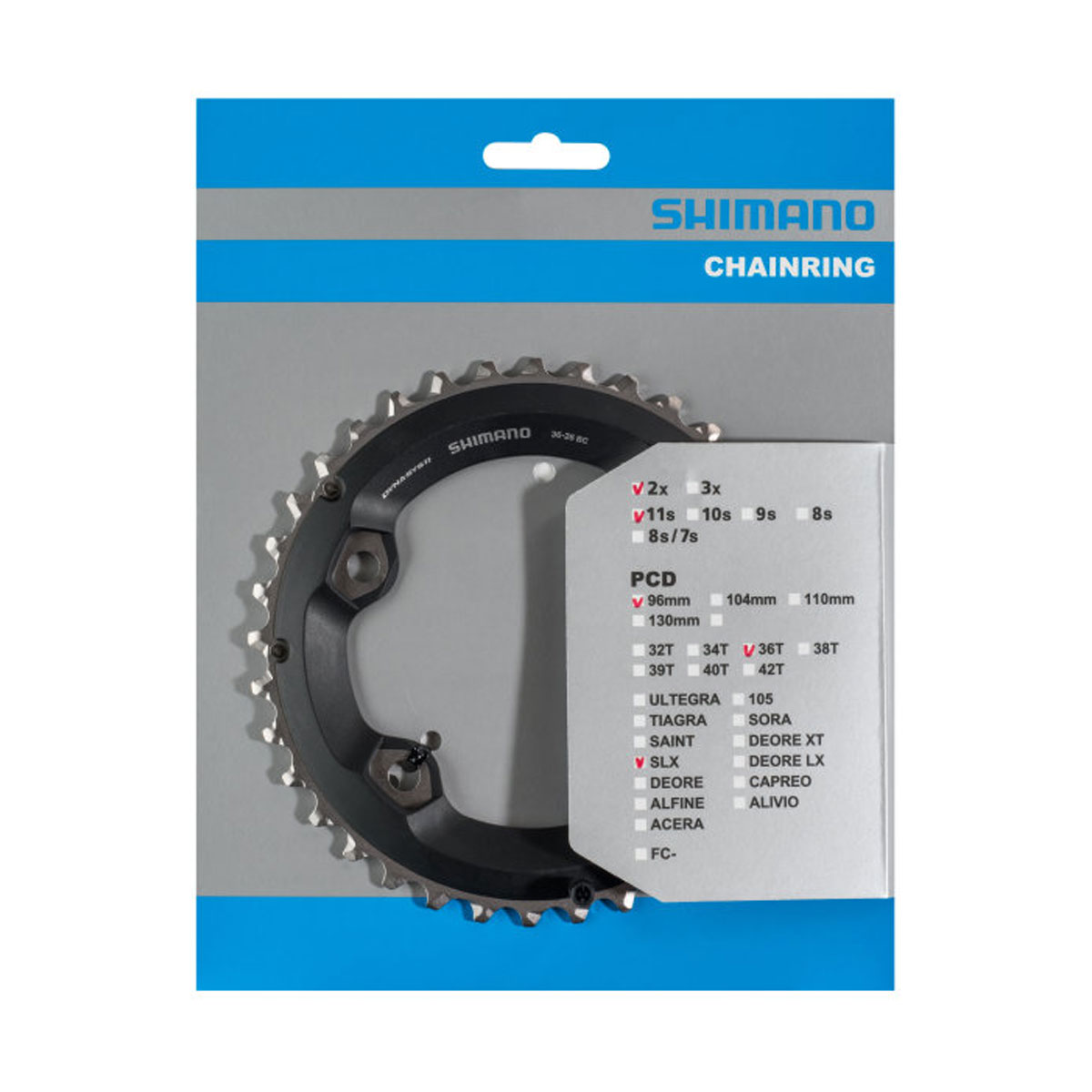 SHIMANO Prevodnik SLX M7000 - 11 rýchlostný, 36 zubov