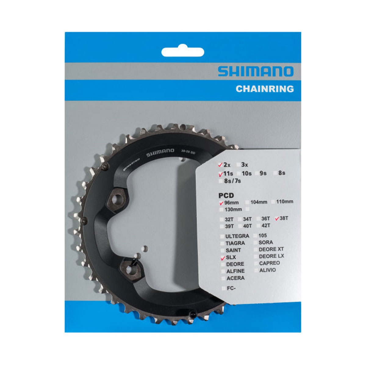 SHIMANO Prevodnik SLX M7000 - 11 rýchlostný, 38 zubov