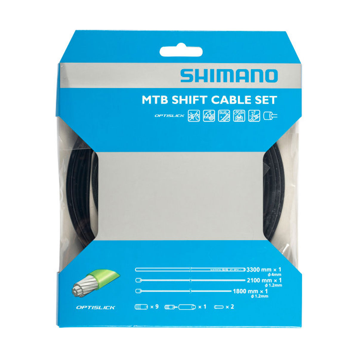 SHIMANO Kabeláž radiaca PTFE - sada 