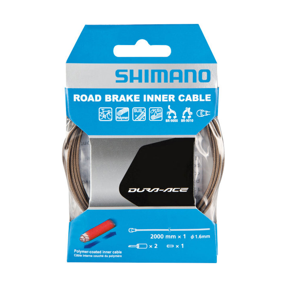 SHIMANO Brzdové lanko Polymér, Road