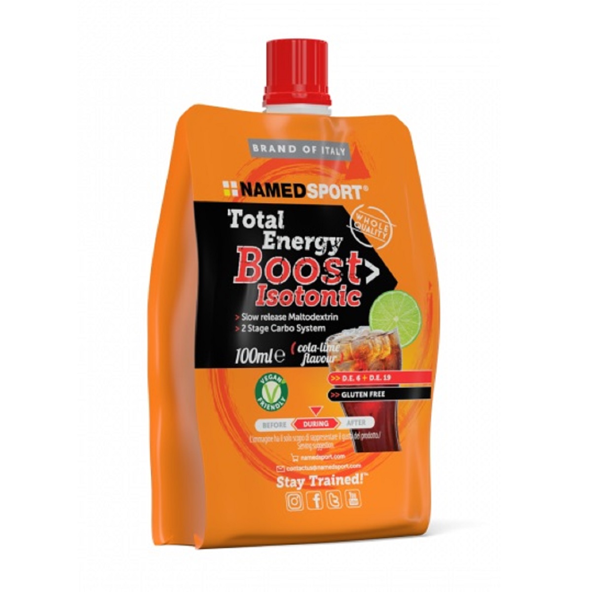 NAMEDSPORT Gél TOTAL ENERGY BOOST ISOTONIC